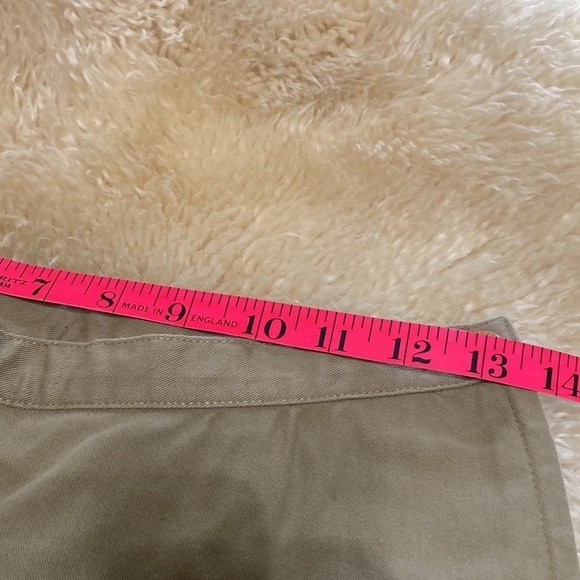 Liz sport khaki flat front pants size 8 - Picture 7 of 9